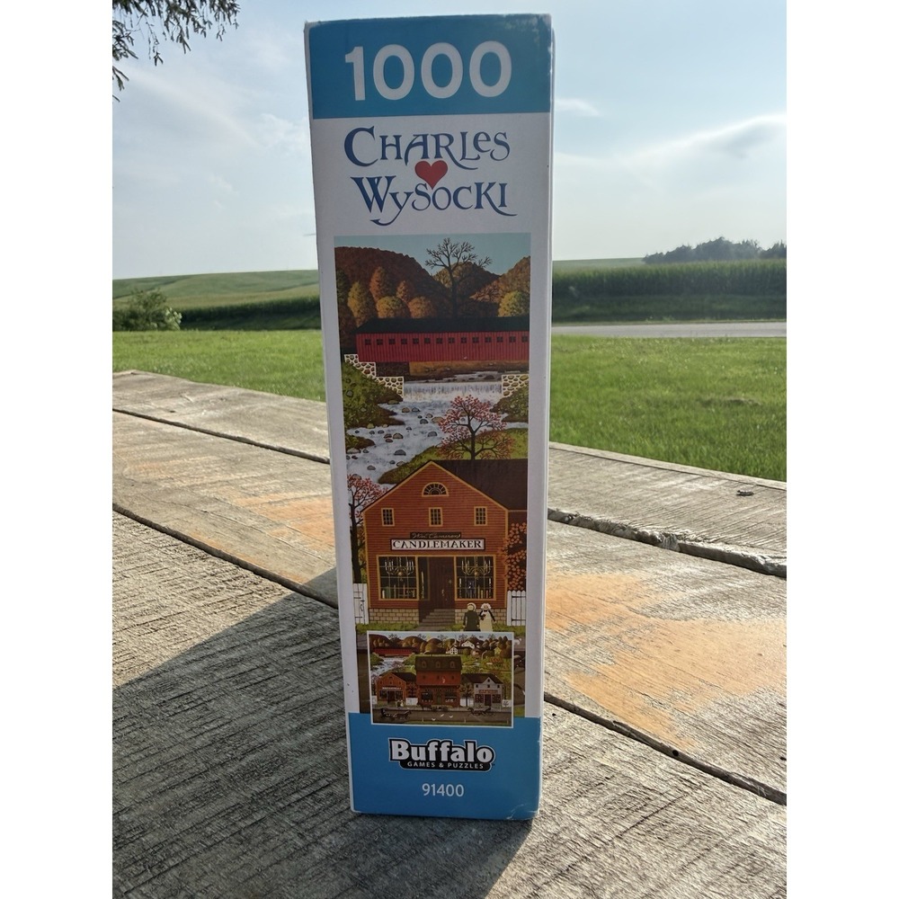 Charles Wysocki/Candlemaker, Tobacconist,Hat Shop/1000 Pc PUZZLE/NEW - Picture 4 of 6